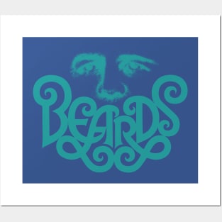 Beards! Posters and Art